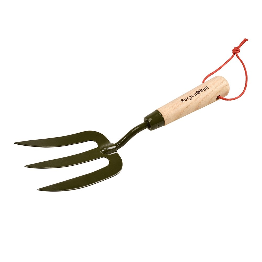 RHS Burgon & Ball BoronGreen hand fork