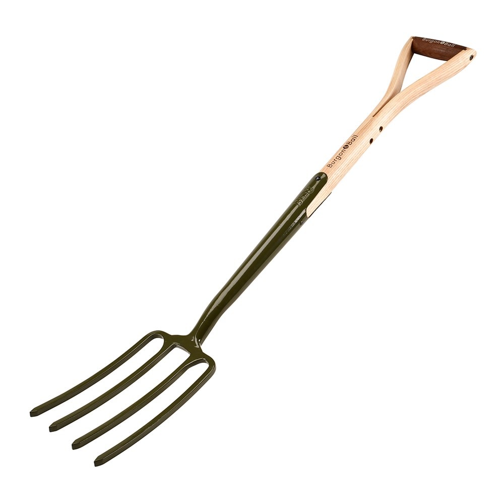 RHS Burgon & Ball BoronGreen border fork