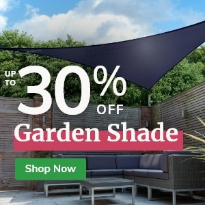 Up to 30% Off Garden Shade