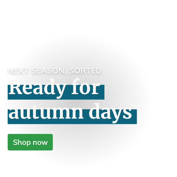 Ready for autumn days