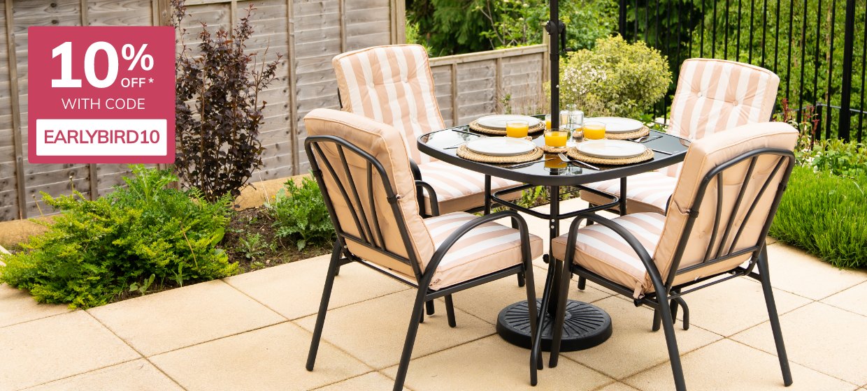 Garden Furniture Earlybird Promotion