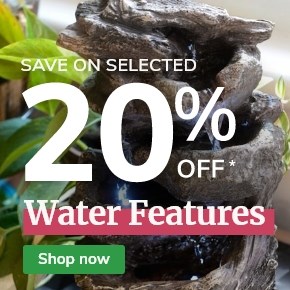 Water Features: 20% off selected