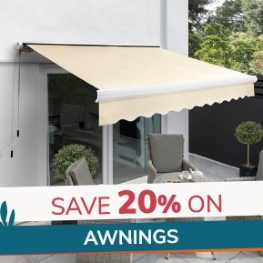 Awnings: 20% off