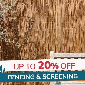 Fencing & Screening: Up to 20% off