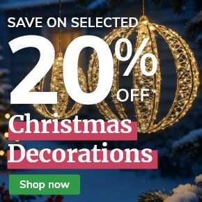 Christmas Offers: 20% off Wreaths, Lights & Decorations