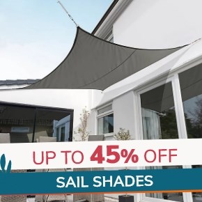 Shade Sails, Garden Sun Covers & Accessories: 570+ from £4.99 | Primrose