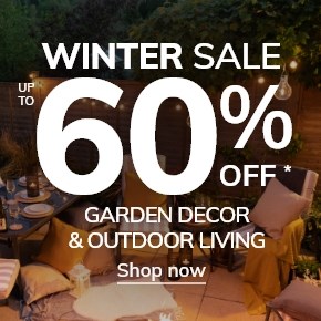 Garden Decor & Outdoor Living: Up to 60% off