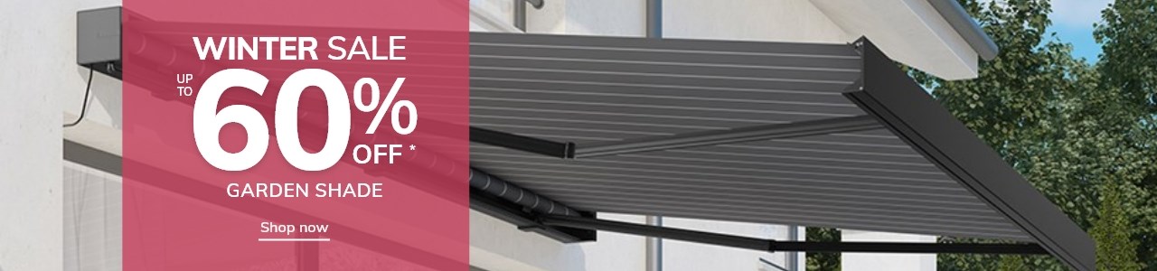 Winter Sale: Up to 60% off Garden Shade