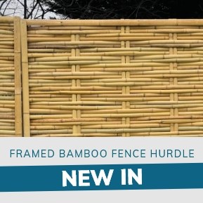 Framed Bamboo Fence Hurdle