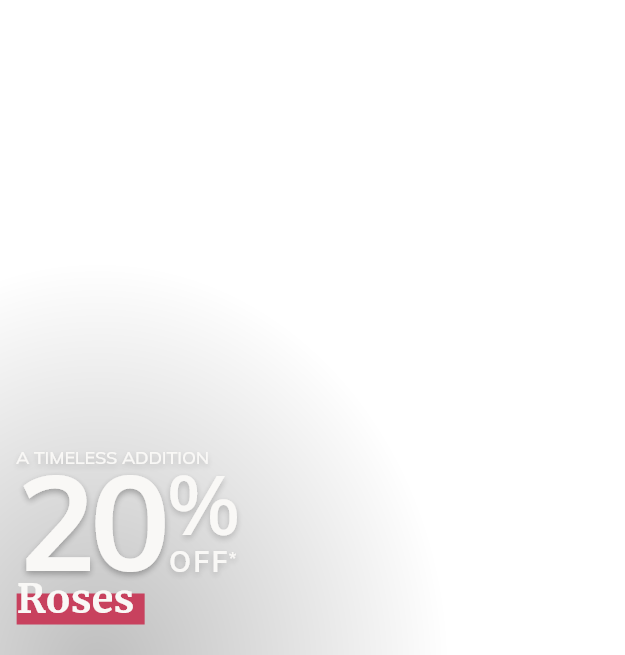 20% off Roses