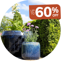 Planters: up to 60% off