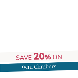 9cm Climbers: 20% Off