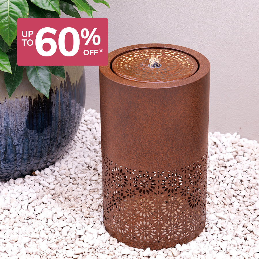 Up to 40% off Water Features