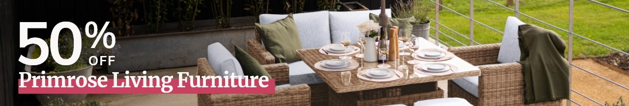50% Off Primrose Living Garden Furniture