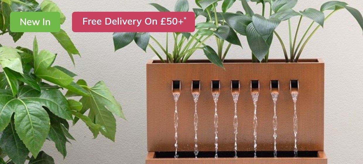 New In: Water Features