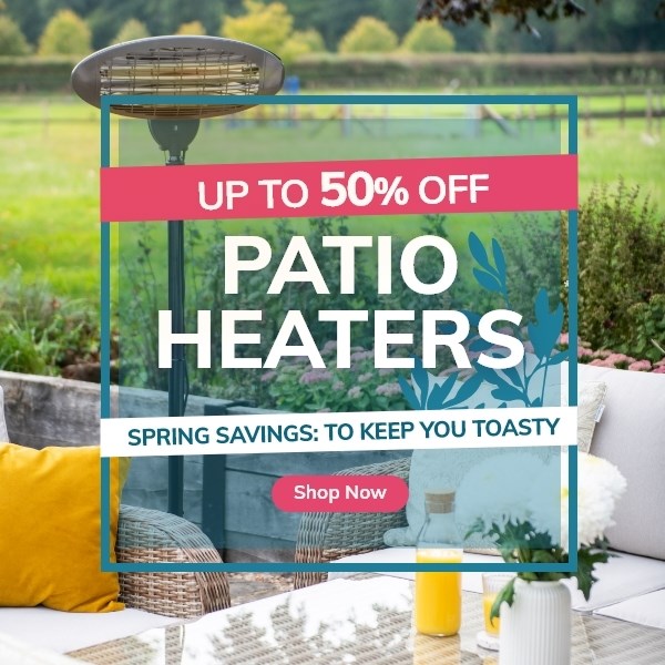 Patio Heaters: Up to 50% off