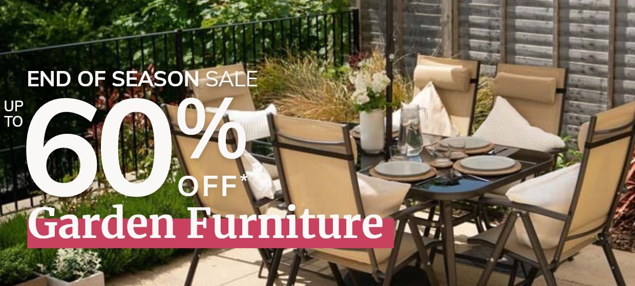 Garden Furniture: Up to 60% Off