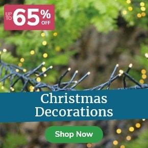 Christmas Decorations: Up to 65% Off