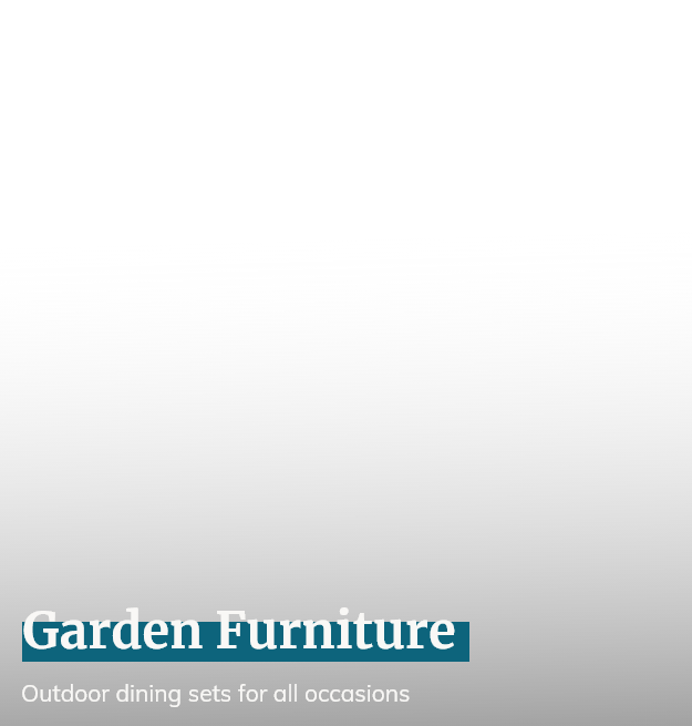 Spring Refresh: Garden Furniture