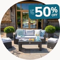Garden Furniture: Up to 50% off