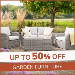 Garden Furniture: up to 50% off