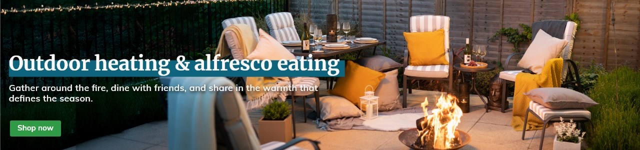 Outdoor heating & alfresco eating