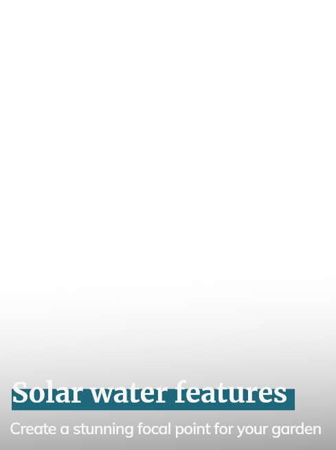 Solar Water Features 