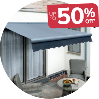 Awnings: Up to 50% off