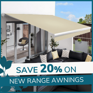 Awnings: 20% Off New Ranges 2024