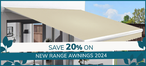 Awnings: 20% Off New Ranges 2024