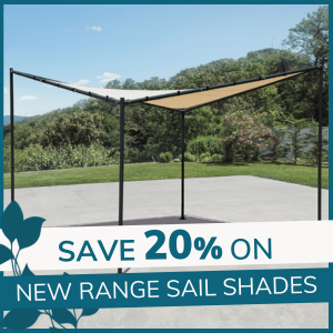 Sail Shades: 20% Off New Ranges 2024