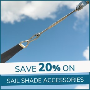 Sail Shade Accessories - 20% Off