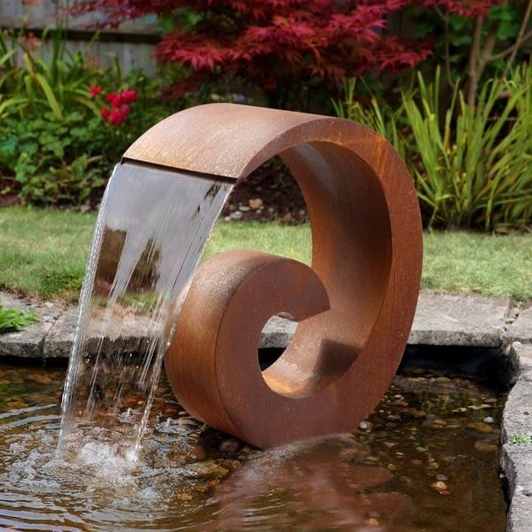 Corten Steel Water Features