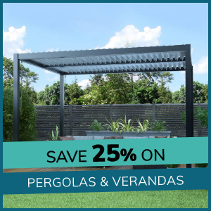 Pergolas & Verandas: 25% Off