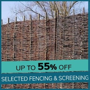 Selected Fencing & Screening: Up to 55% Off