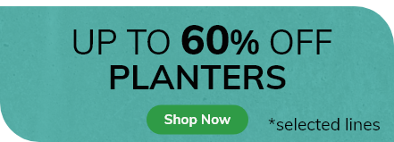 Selected Planters: Up to 60% Off