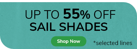 Selected Sail Shades: Up to 55% Off