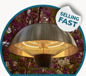 Selling Fast: Infrared Hanging Patio Heater