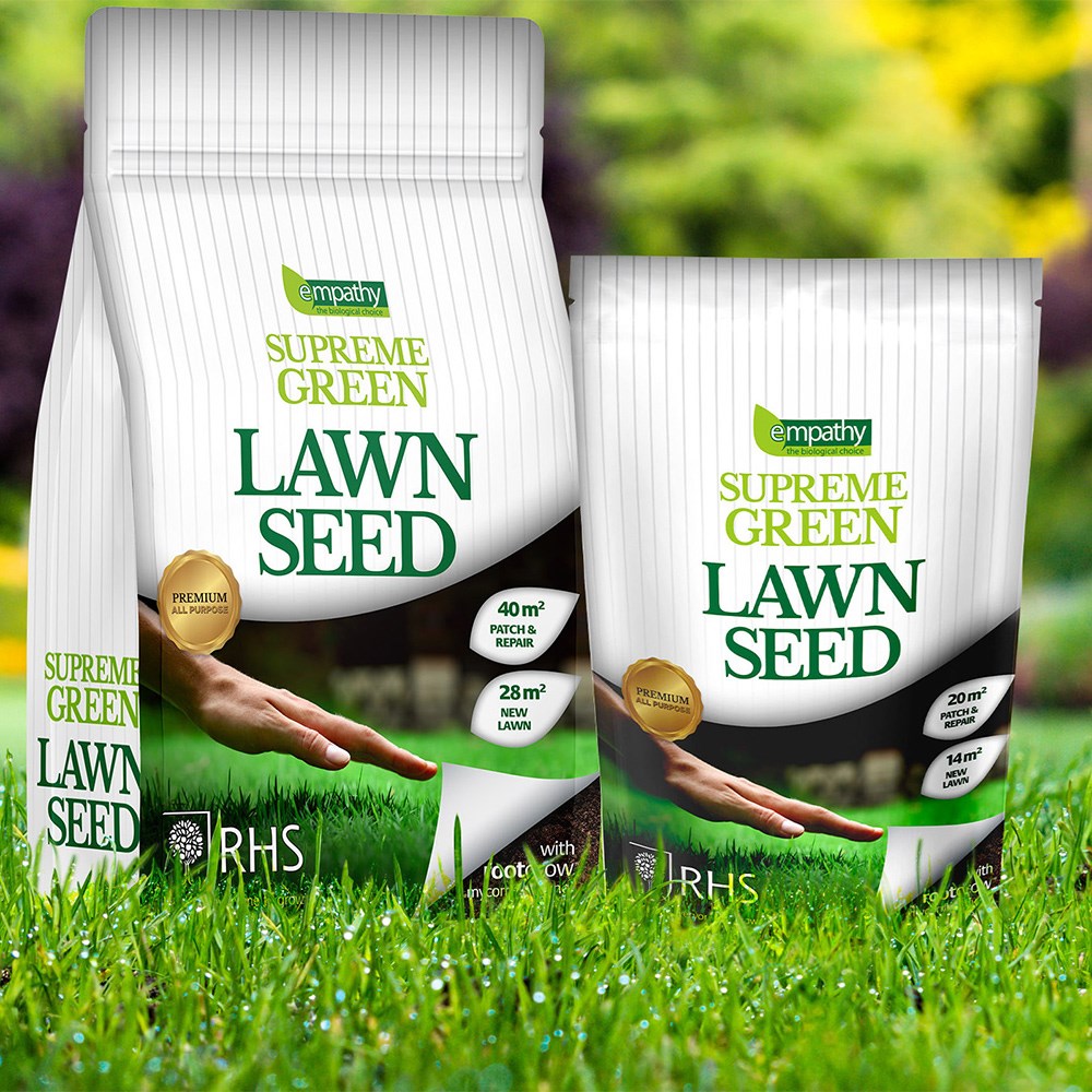 Empathy Supreme Green Lawn Seed with Rootgrow™ | RHS Endorsed