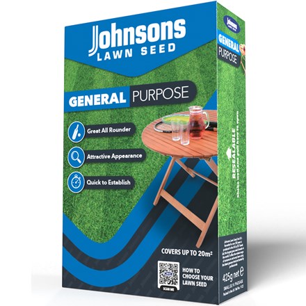 Johnsons General Purpose Lawn Seed | Lawn Grass Seed "Patch-Pack"