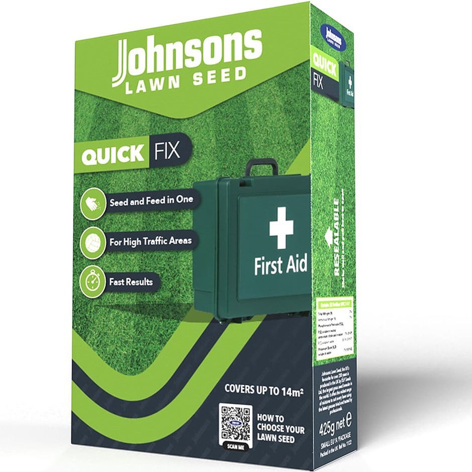 Johnsons Quick Fix Lawn Seed | Lawn Grass Seed