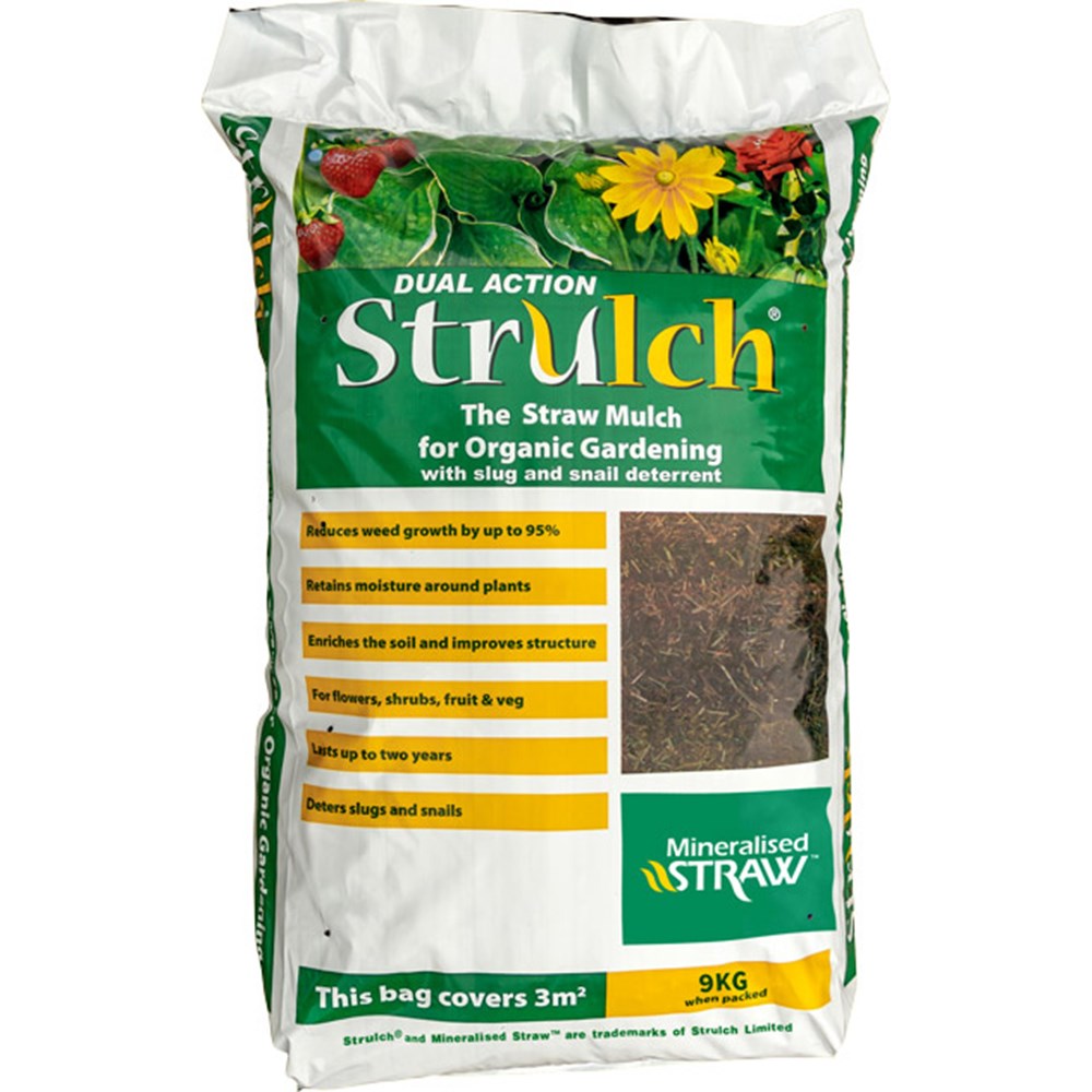 Strulch Organic Garden Mulch