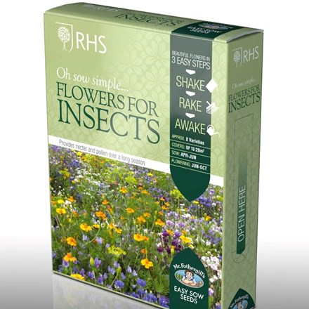 Shake And Sow Flowers For Insects | Licensed By The Royal Horticultural Society
