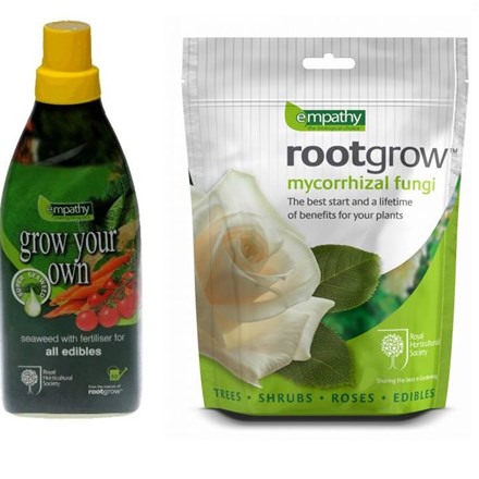 Soft Fruit Planting Kit - Empathy Rootgrow™ & Grow Your Own Liquid Seaweed Fertiliser