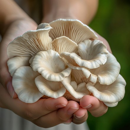 White Oyster Mushrooms