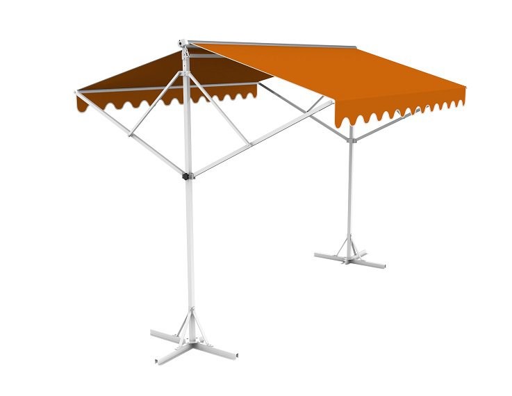 5m Free Standing Terracotta Awning