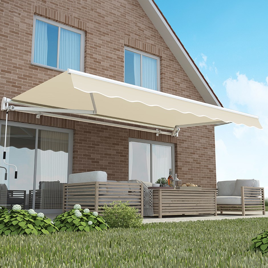 Standard Manual Awning | Sand