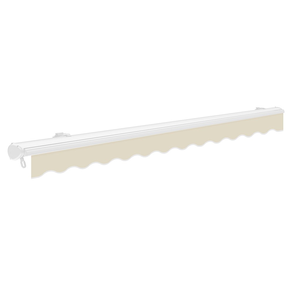 Half Cassette Manual Awning | Sand