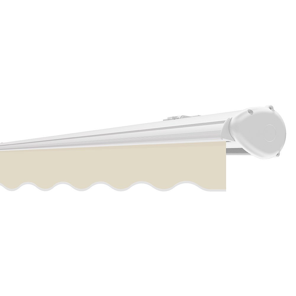 Half Cassette Manual Awning | Sand