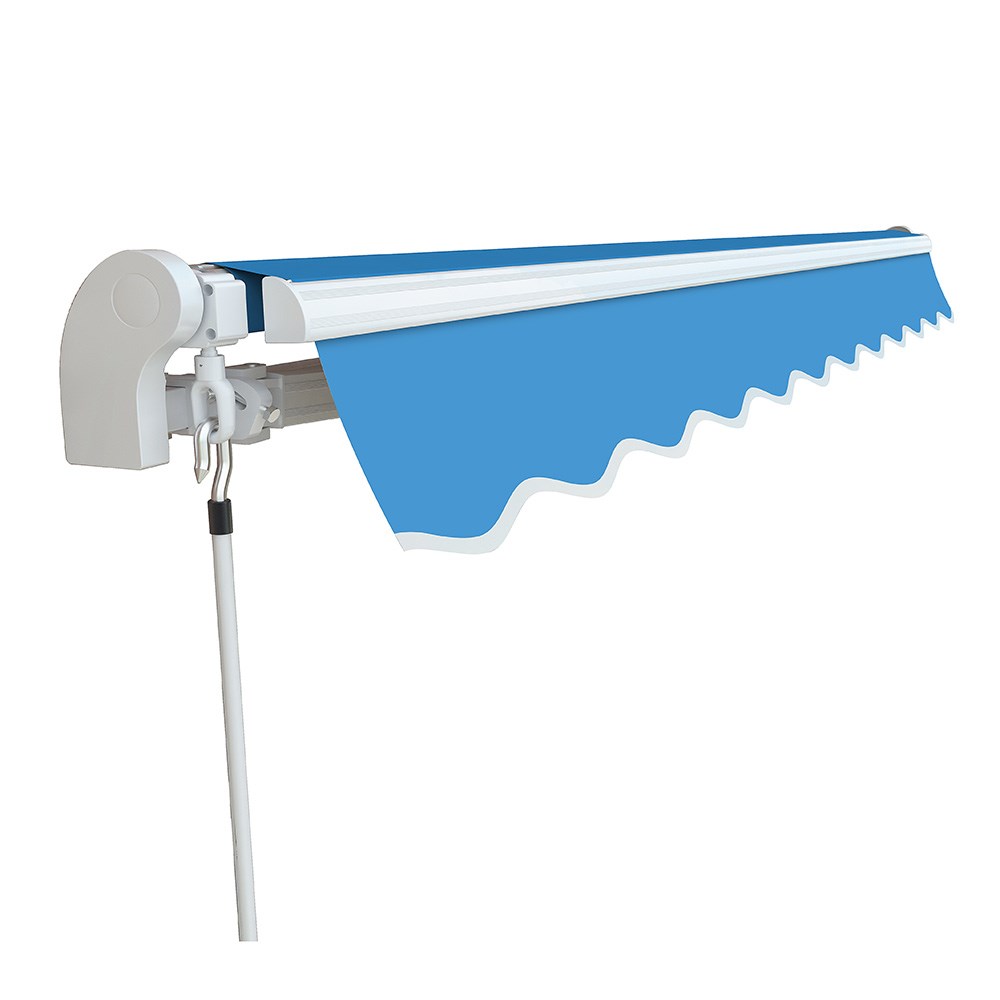 Budget Manual Awning | Azure Blue